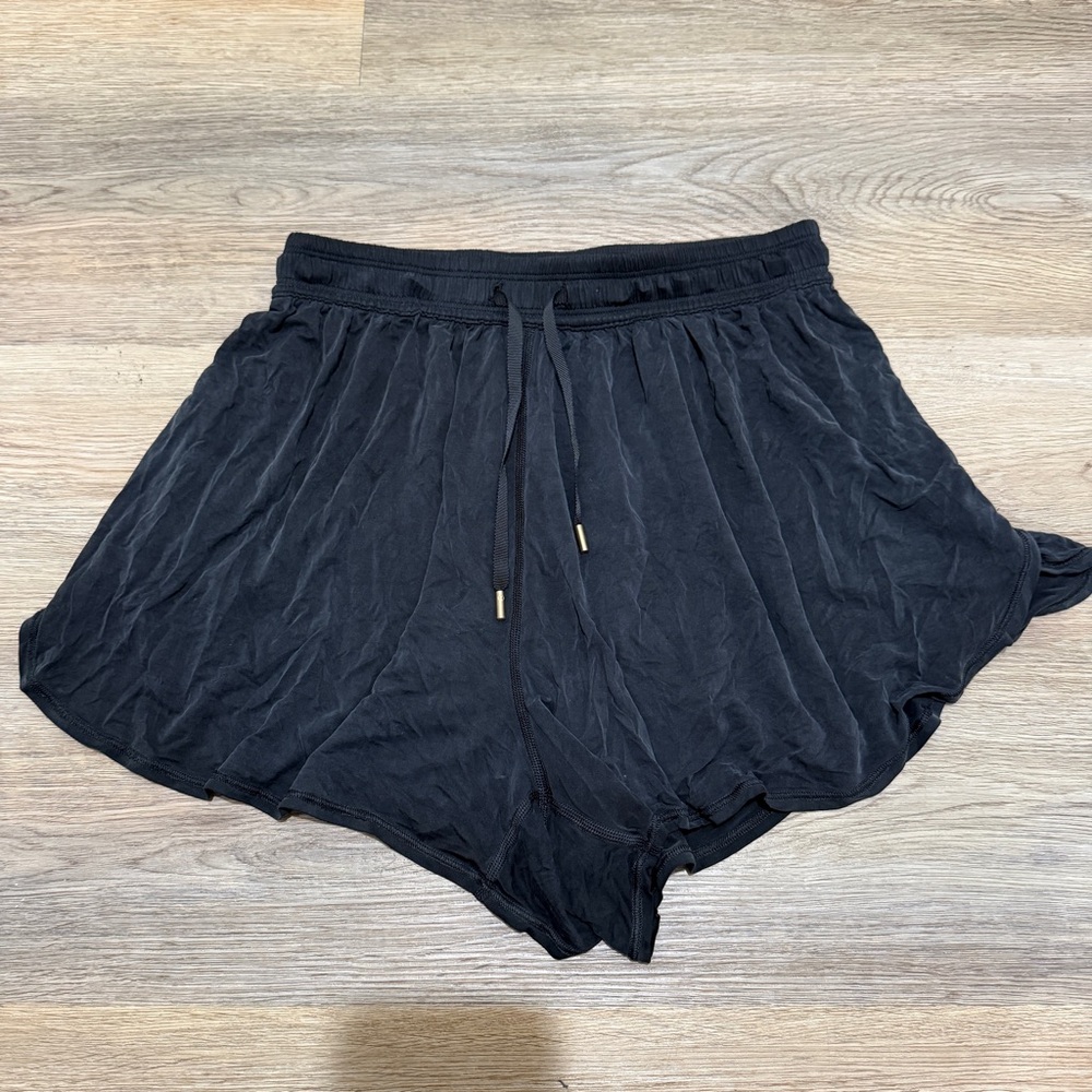 Women's Black Casual Shorts